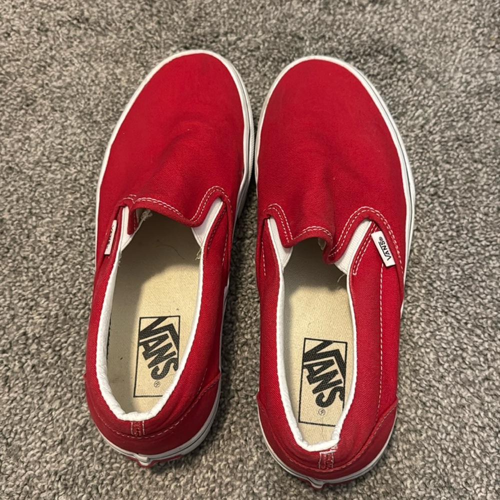 Red Vans
